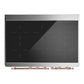 Ilve UMDIB40NR3SSP Ilve Umdib40Nr3Ssp Majestic Iii 40 Inch Induction Range With 6 Elements, 3.82 Cu. Ft. Total Oven Capacity (Triple Glass Door, Stainless Steel, Copper)
