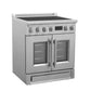 Forno FFSIN095030 Forno Torino 30 Inch French Door Induction Range With Air Fryer And True Convection Oven