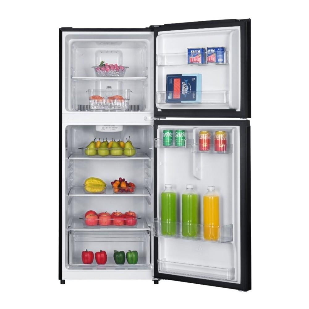 Verona VEFTF2412RBK Verona Veftf2412Rbk 24 Inch Top Freezer Refrigerator With 12 Cu. Ft. Total Capacity, Reversible Doors, Recessed Handle, Energy Star (Black)