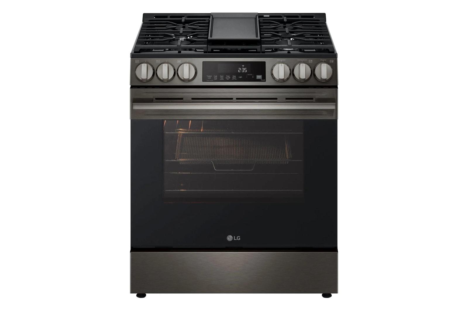 Lg LSGL5833Z 5.8 Cu. Ft. Smart Gas Slide-In Range With Convection, Air Fry And Easyclean®