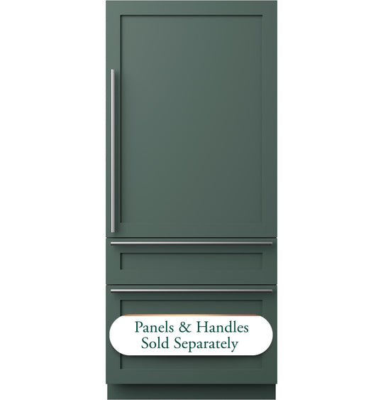 Cafe CIC36RK6ZII Cafe™ 36" Panel-Ready Integrated Bottom-Freezer Refrigerator - Right Swing