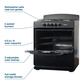 Element Appliance EEGR3A4MCCB Element Electronics 4.0 Cu. Ft. 30