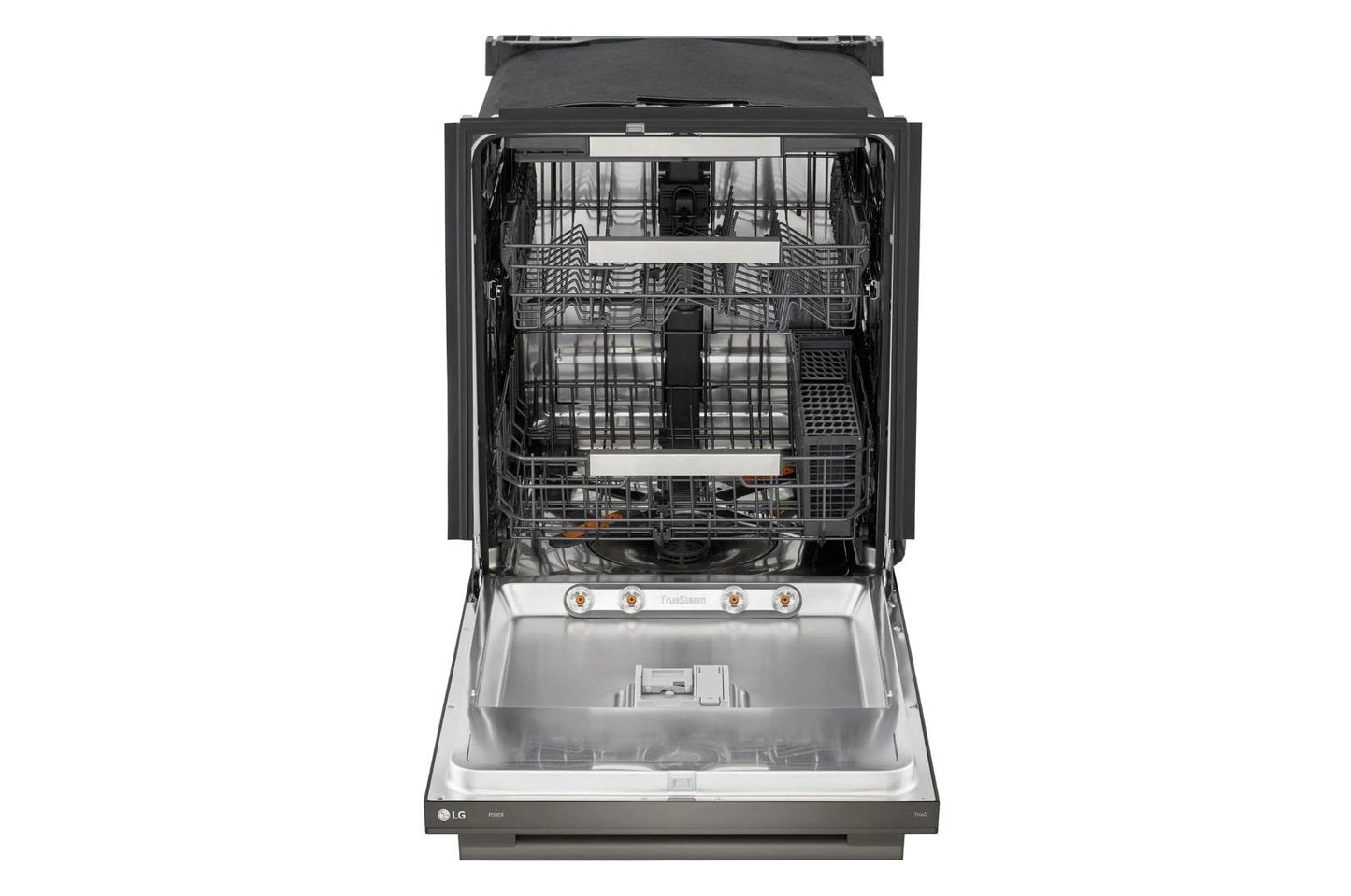 Lg LDNTH753D Smart Flushfit™ Top Control Dishwasher With 1-Hour Wash & Dry, Quadwash® Pro, Truesteam® And Dynamic Heat Dry™ W/Autovent Dry™
