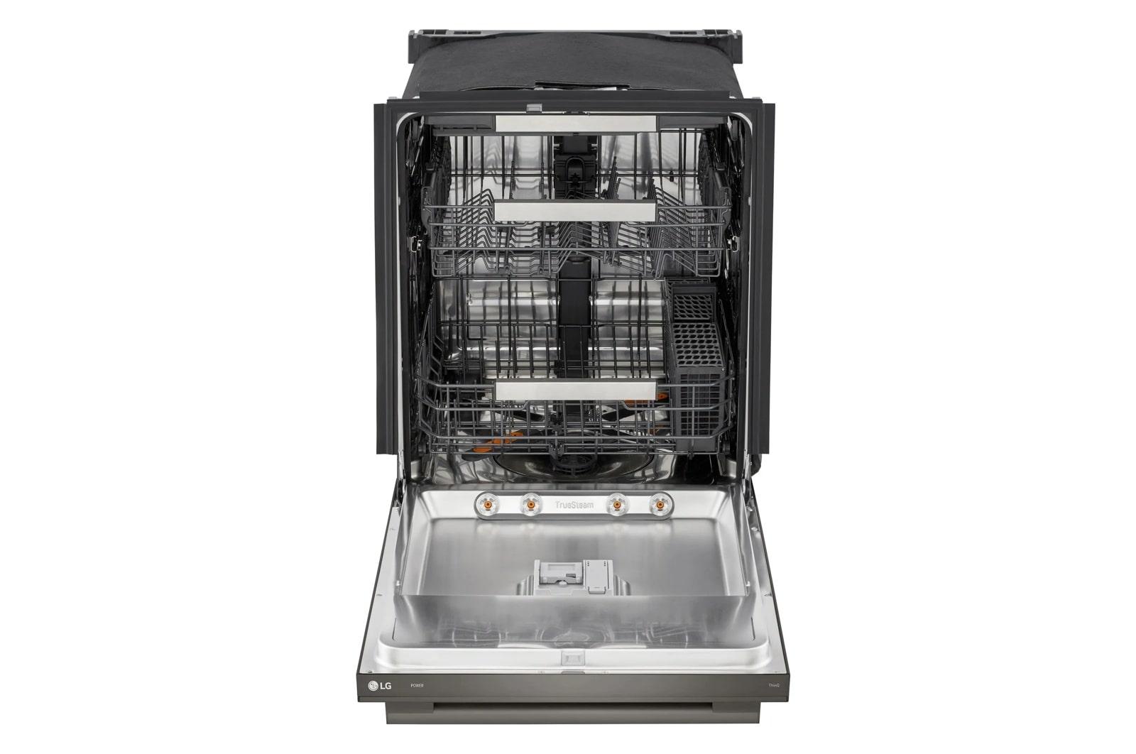 Lg LDNTH753D Smart Flushfit™ Top Control Dishwasher With 1-Hour Wash & Dry, Quadwash® Pro, Truesteam® And Dynamic Heat Dry™ W/Autovent Dry™