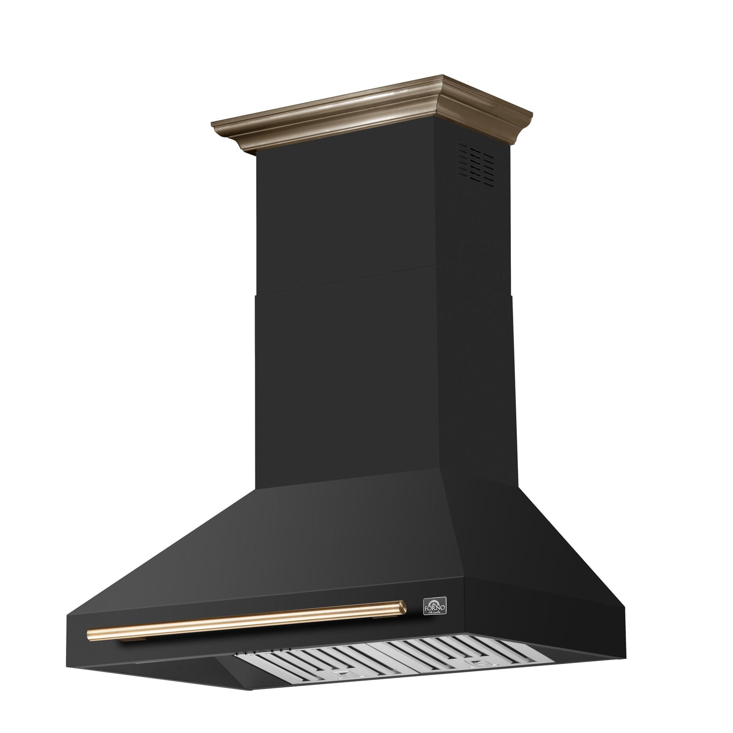 Forno FRHWM509536BLK Forno Aria 36 Inch Wall-Mounted Range Hood In Black