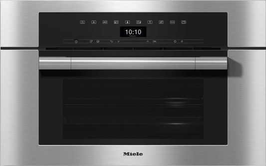 Miele DGC7370CTS Dgc 7370 - 30" Compact Combi-Steam Oven Xl For Steam Cooking, Baking, Roasting With Networking + Brilliantlight.