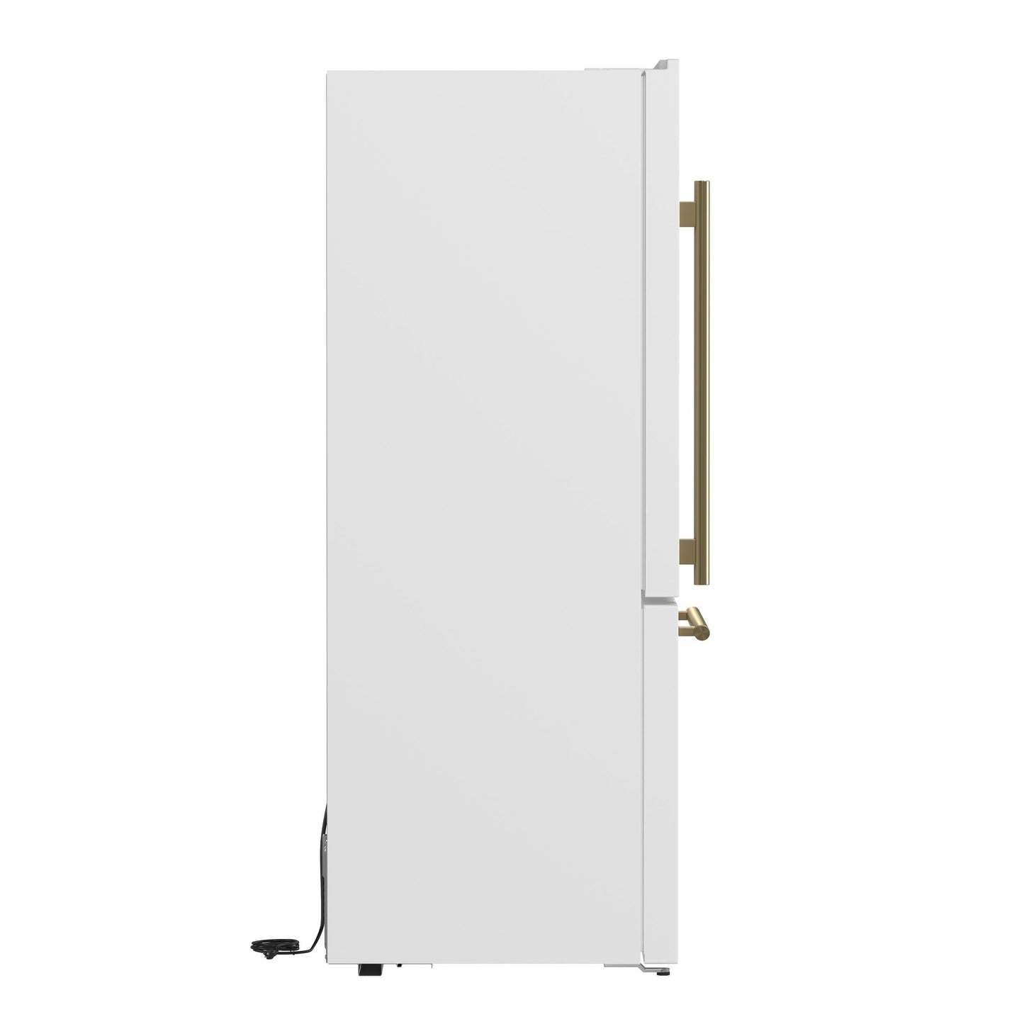 Forno FFFFD178531WHT Forno Milano Espresso 31-Inch Bottom Freezer Refrigerator, White, 17.2 Cu.Ft Capacity, Energy Efficient
