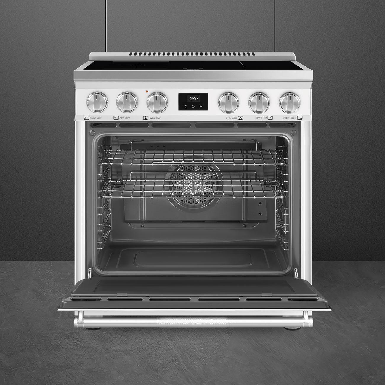 Smeg SPR30UIMMW Smeg Range With Induction Hob 30" Spr30Uimmw