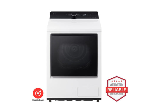 Lg DLHC8402W 7.3 Cu. Ft. Ultra Large Capacity Smart Rear Control Ventless Dryer With Dual Inverter Heat Pump Technology And Inverter Direct Drive Motor System