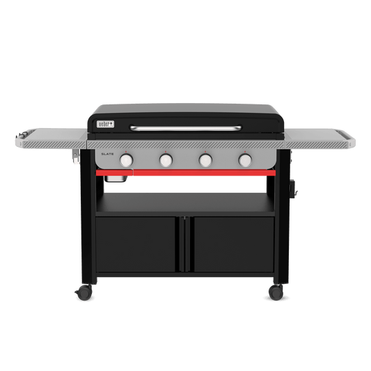 Weber 1502283 Slate® 36" Rust-Resistant Griddle With Closed Cabinet - Black