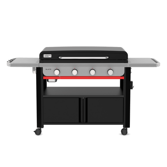 Weber 1502283 Slate® 36" Rust-Resistant Griddle With Closed Cabinet - Black