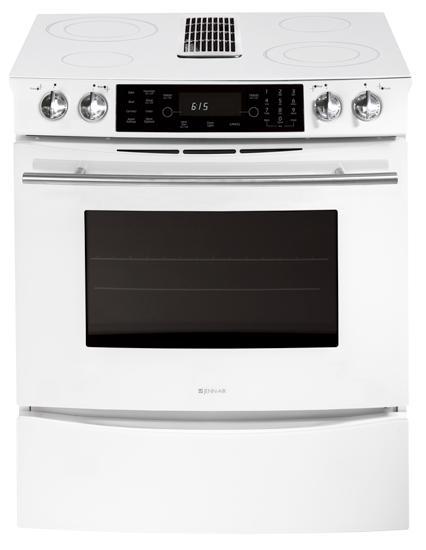 Jennair JES9900BAF Downdraft Slide-In Electric Range