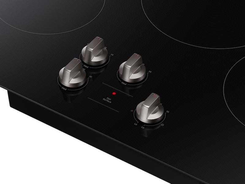 Samsung NZ30FG5332RK 30" Electric Energy Star® Certified Cooktop With 4 Elements In Black