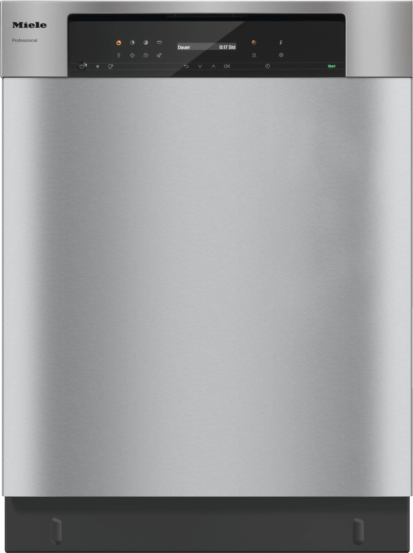 Miele PFD101U Pfd 101 U Stainless Steel - Built-Under Dishwasher, Ada Compliant, For Large Loads Of Dishware In Households, Offices And Utility Areas.