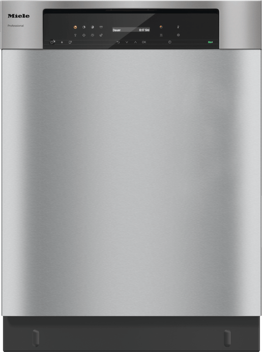 Miele PFD101U Pfd 101 U Stainless Steel - Built-Under Dishwasher, Ada Compliant, For Large Loads Of Dishware In Households, Offices And Utility Areas.