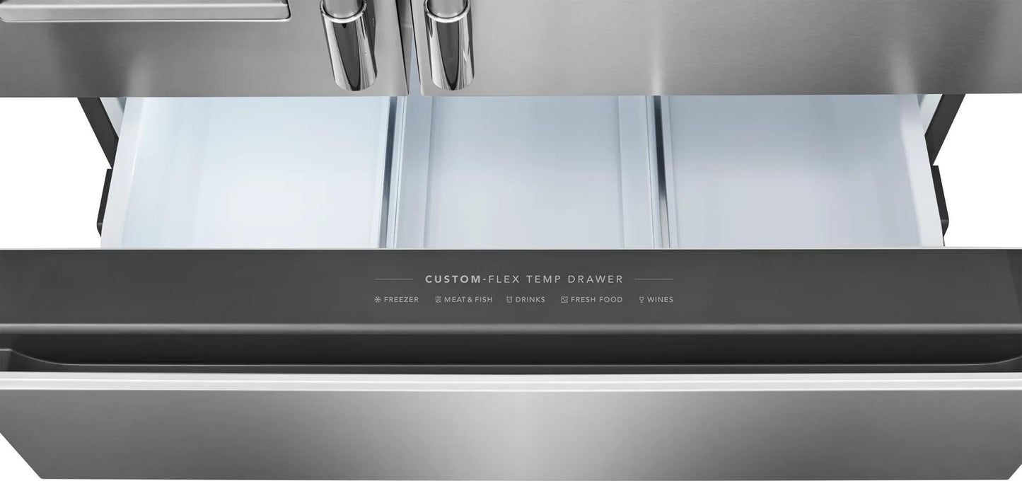 Frigidaire PRMC2290BF 22 Cu. Ft. Counter-Depth 4-Door French Door Refrigerator
