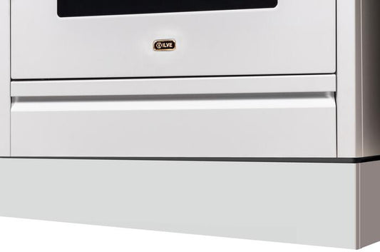Ilve APZ150140B White Toe Kick For 60" Nostalgie And Pro Ilve Range