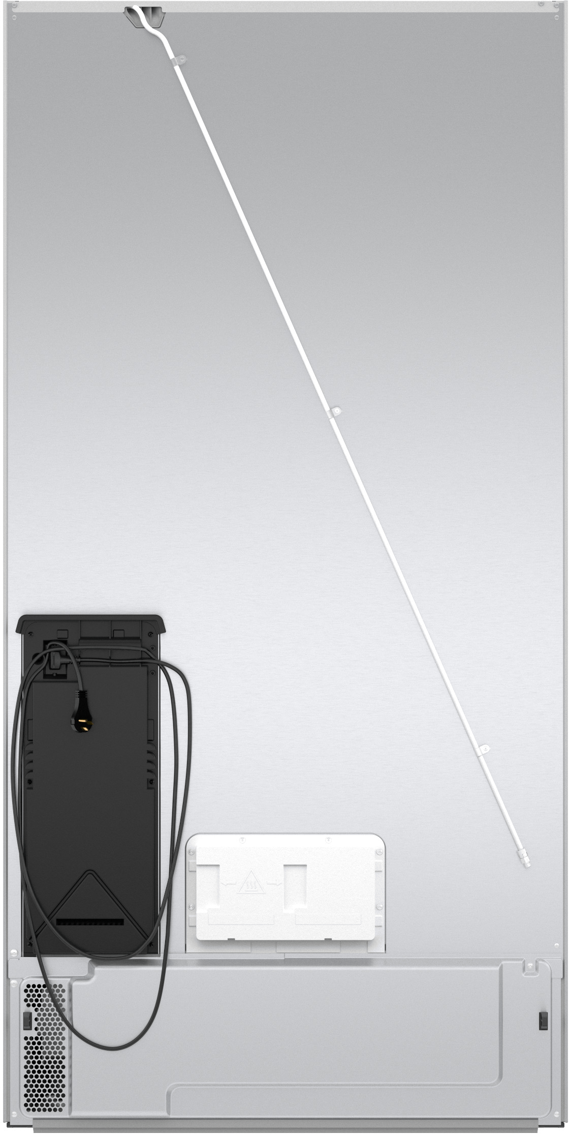Bosch B36CL84ENG 800 Series, French Door Bottom Mount Refrigerator, Glass Door, 36'', Stainless Steel