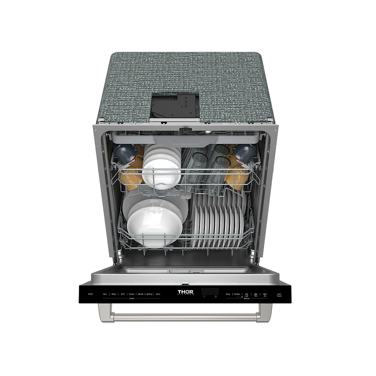 Thor Kitchen TDW24C7W 24 Inch Top Control Built-In Dishwasher In White