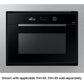 Samsung MC12DB8700CK 1.2 Cu. Ft. Countertop Microwave With Power Convection In Black Glass