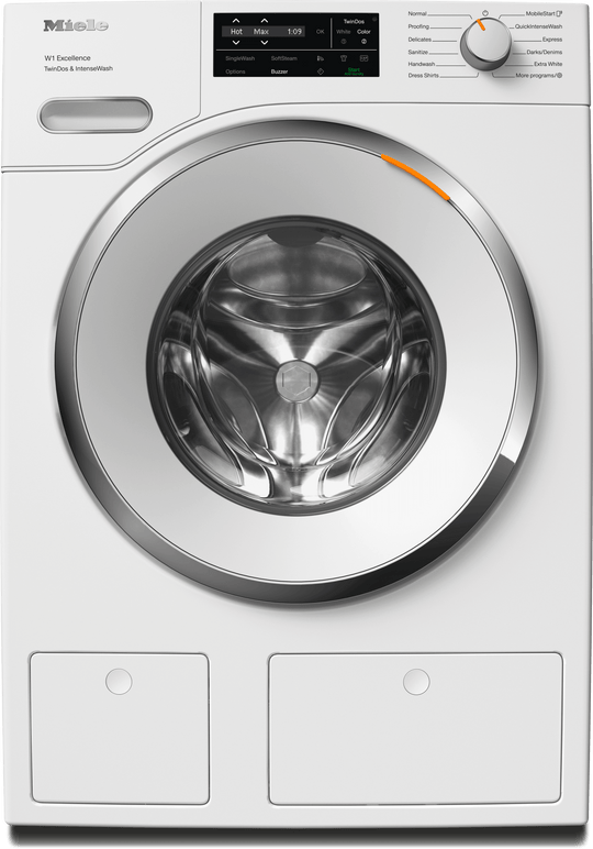 Miele WXI860WCS Wxi860 Wcs Tdos & Intensewash Lotus White - W1 Front-Loading Washing Machine: 8 Kg 1600 Rpm Auto Dosing Intensewash Pre-Ironing Singlewash