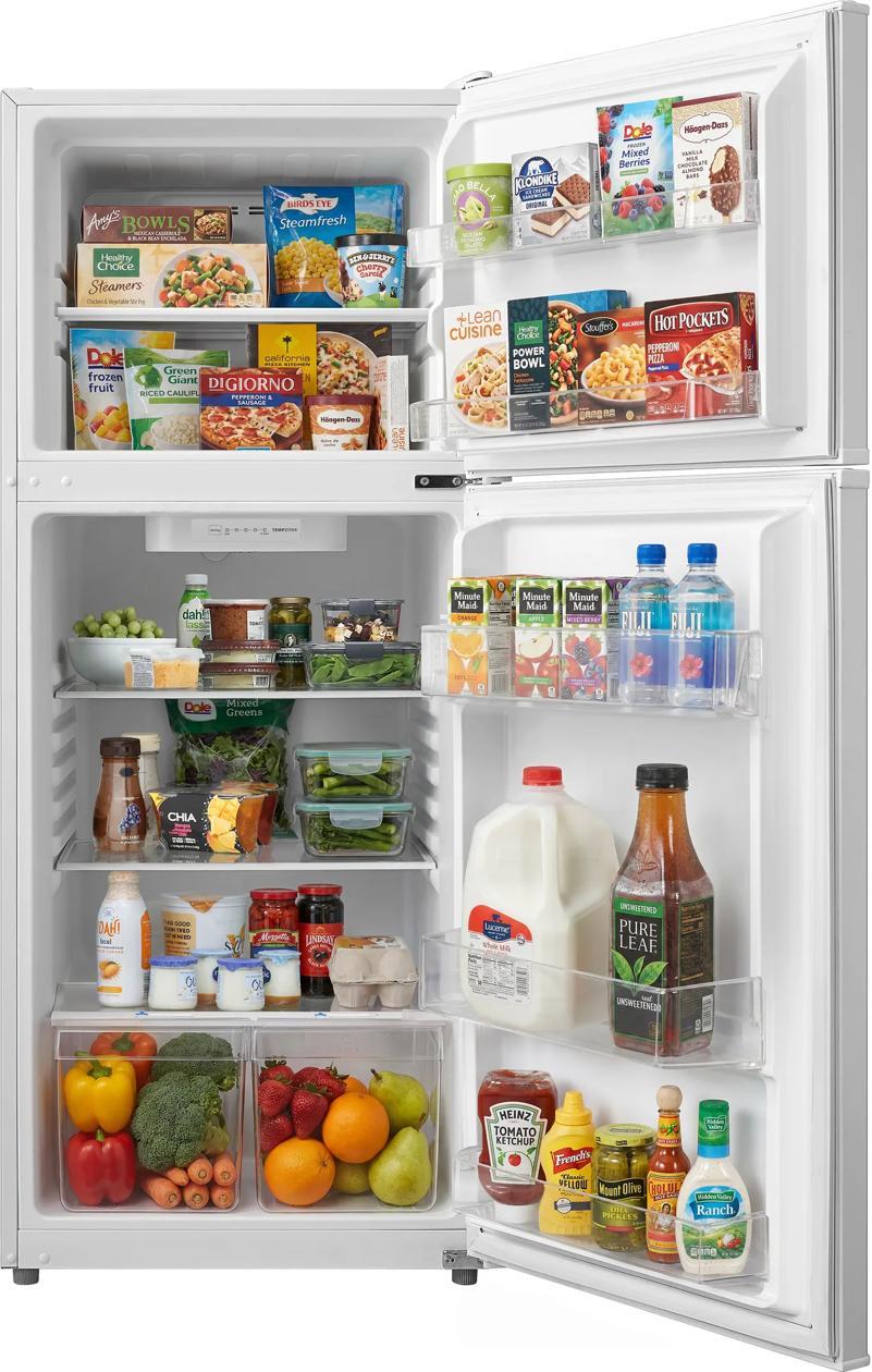 Frigidaire FRTE1226AW 12 Cu. Ft. Top Freezer