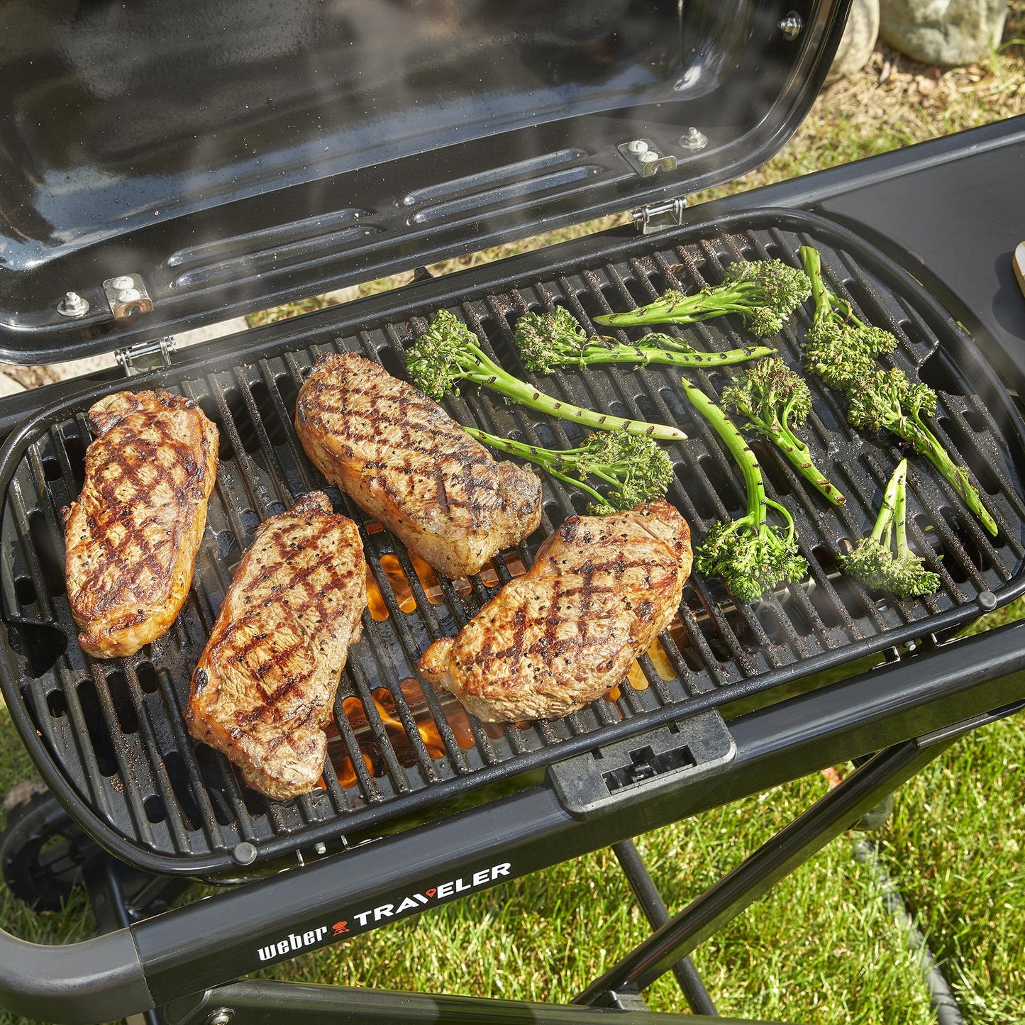 Weber 1501740 Weber Traveler® Portable Gas Grill - Black