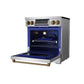 Thor Kitchen RSI30BRZ 30 Inch Professional Induction Range With Tilt Panel Touch Control In Stainless Steel And Bronze Gordon Ramsay Series