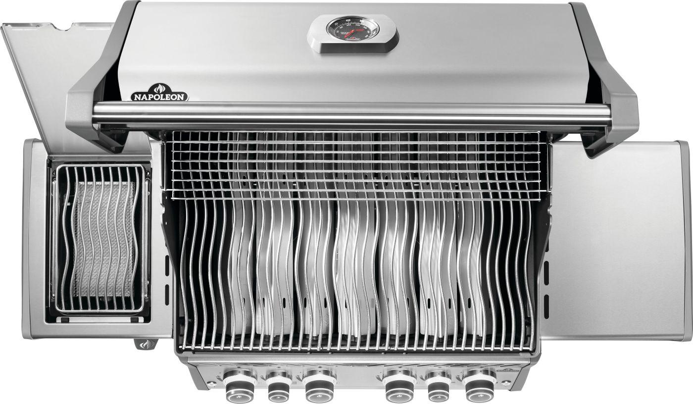 Napoleon Bbq RP525SIBNSS2 Rogue Pro 525 Sib With Infrared Side Burner , Natural Gas, Stainless Steel