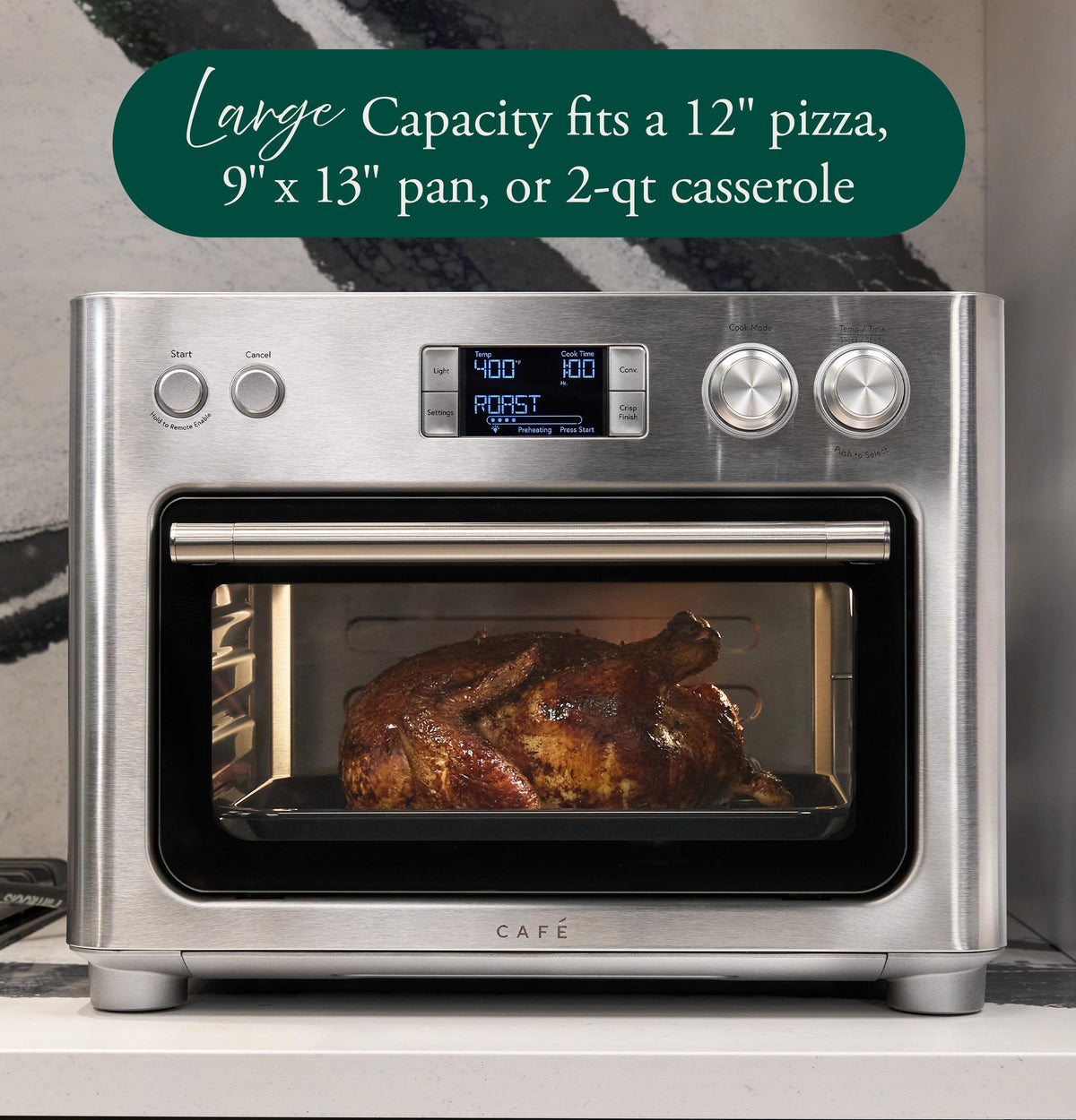 Cafe C9OADA1ZS1 Café™ Couture™ Toaster Oven With Air Fry
