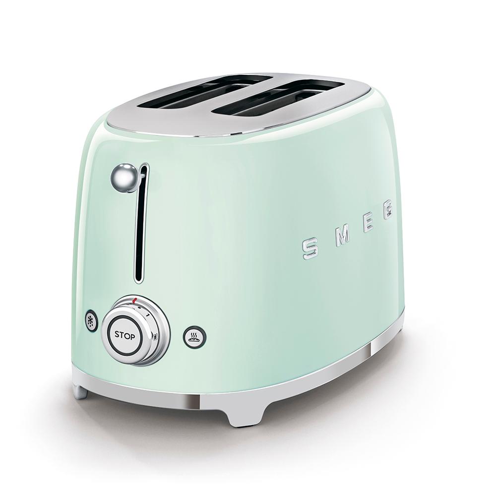 Smeg TSF01PGUS Toaster Pastel Green Tsf01Pgus