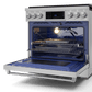 Thor Kitchen RSG36 36 Inch Professional Gas Range With Tilt Panel Touch Control In Stainless Steel Gordon Ramsay Series - Rsg36