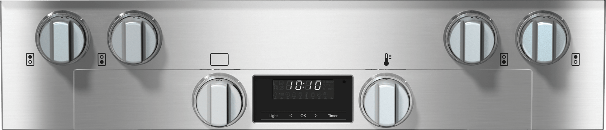 Miele HR14223I Hr 1422-3 I - 30" Range Induction With Directselect Controls And Twinpower Convection Fans