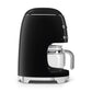 Smeg DCF02BLUS Drip-Filter Coffee Machine Black Dcf02Blus