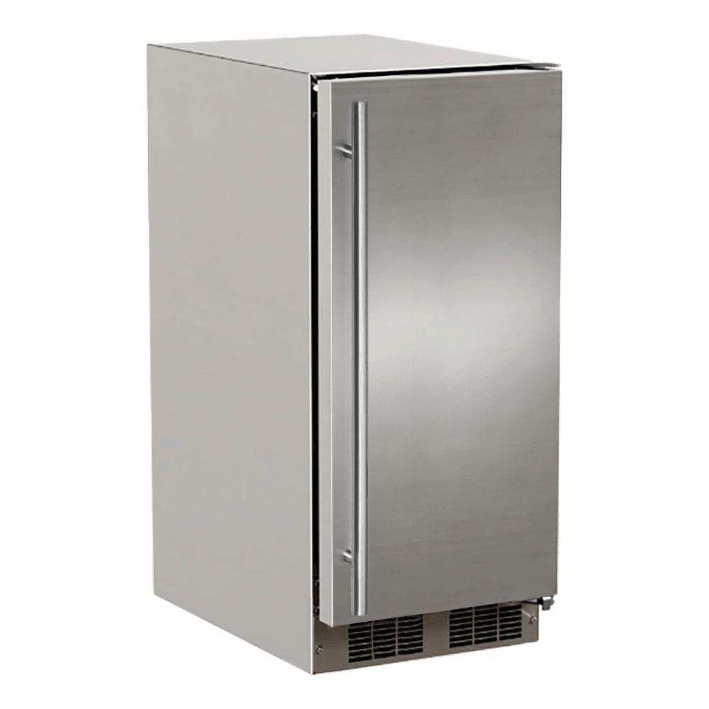 Marvel MONP215SS01A 15 Inch Outdoor Nugget Ice Machine With Door Style - Stainless Steel