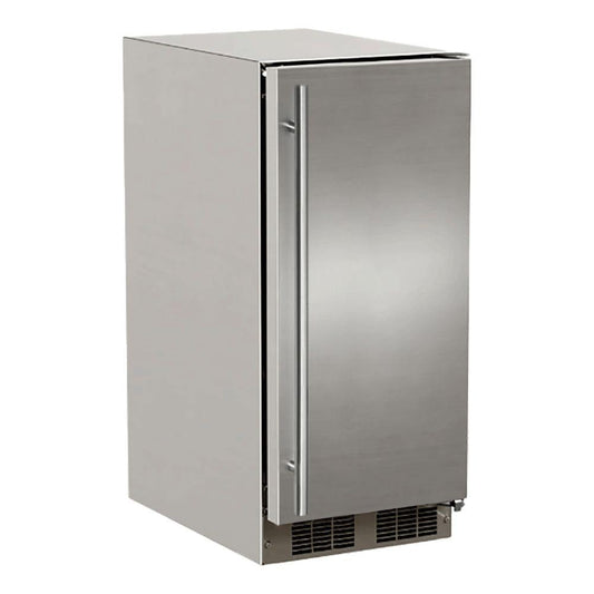 Marvel MONP215SS01A 15 Inch Outdoor Nugget Ice Machine With Door Style - Stainless Steel
