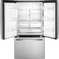 Ge Appliances GYE21JYMFS Ge® Energy Star® 20.6 Cu. Ft. Fingerprint Resistant Counter-Depth French-Door Refrigerator
