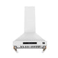 Forno FRHWM550330WHT Forno Venezia 30 Inch Wall-Mounted Range Hood In White With Touch Controls And Baffle Filters