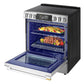 Lg LSIU6339XE Lg Signature 6.3 Cu. Ft. Smart Induction Slide-In Range With Dynamic Probake Convection®, Air Fry, Air Sous Vide, Pizza Mode And Ai Gourmet Camera