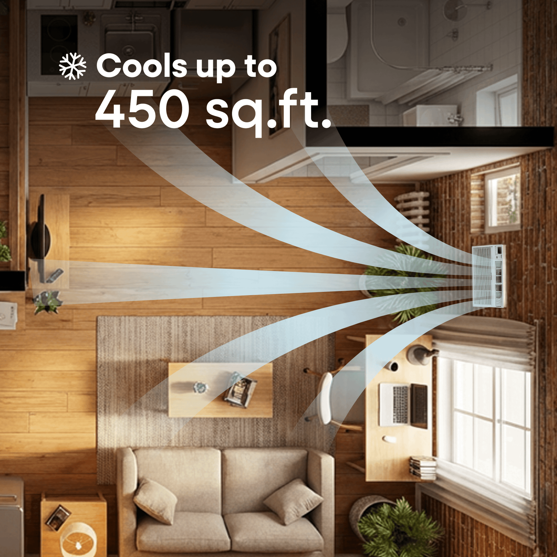 Element Appliance ETTW10E Element Through-The-Wall 10,000 Btu Air Conditioner - White (Ettw10E)