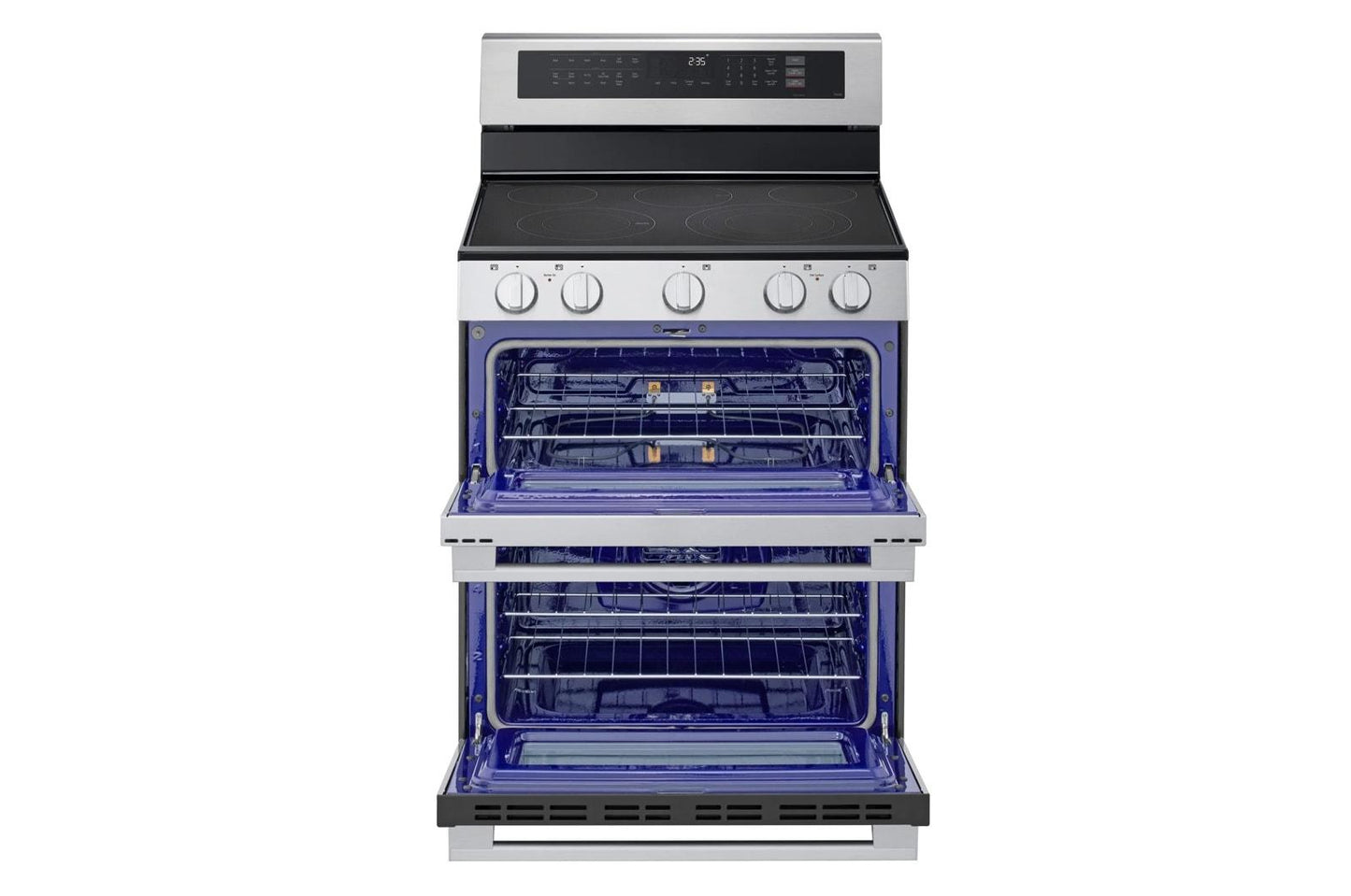 Lg LDEL7324YE 7.3 Cu. Ft. Smart Electric Double Oven Freestanding Range With Probake Convection®, Air Fry & Air Sous Vide
