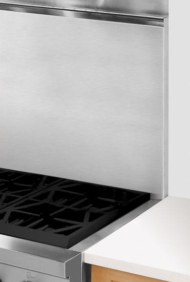 Jennair PRAD3622 22" Stainless Steel Backsplash With Shelf