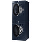 Samsung F1657832568289 Bespoke Ultra Capacity Ai Front Load Washer And Gas Dryer In Brushed Navy