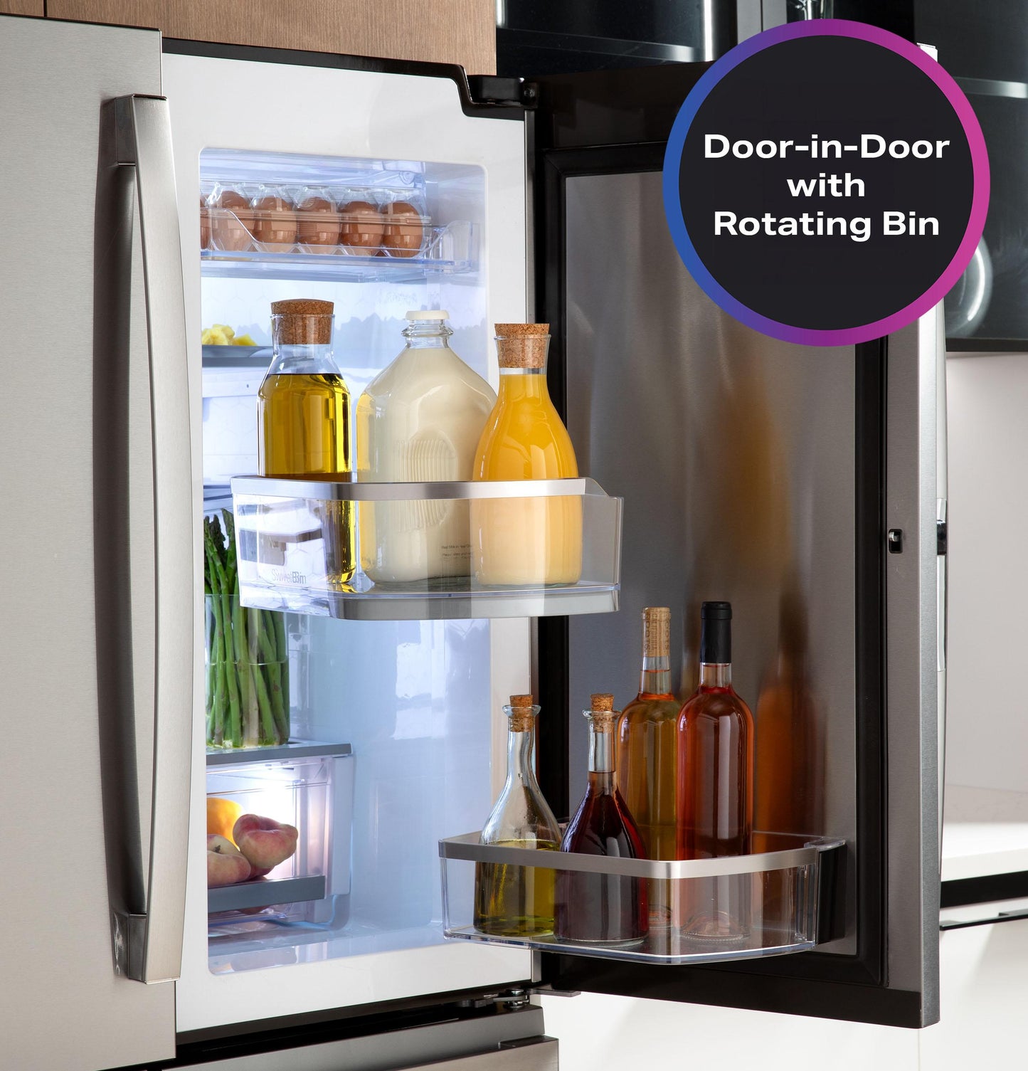 Ge Appliances PVD28HYYFS Ge Profile™ Energy Star® 27.9 Cu. Ft. Smart 4-Door French-Door Refrigerator With Kitchen Assistant™
