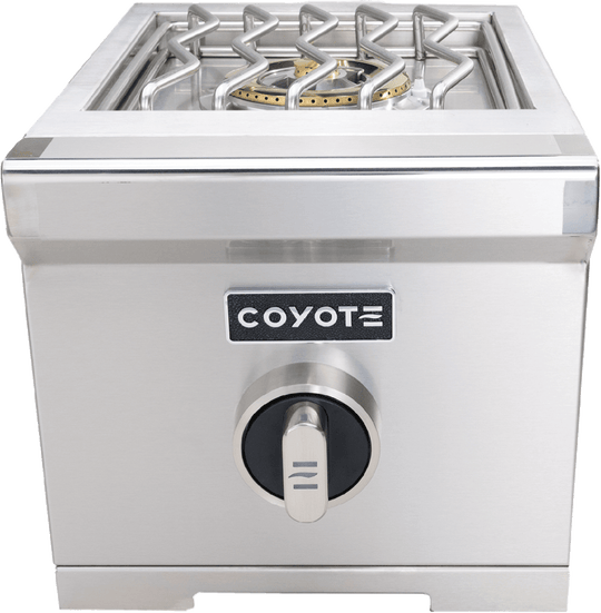Coyote C3SBNG 12" Built-In Single Side Burner Ng