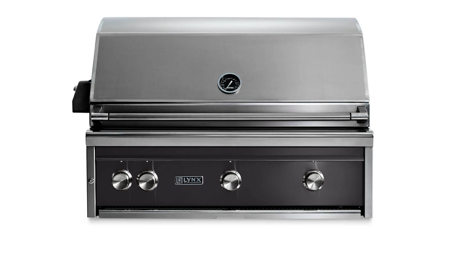 Lynx L36TROBLP 36" Built-In Grill - 1 Trident™ W/ Rotisserie - Obsidian