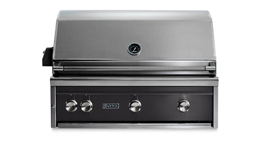 Lynx L36R3OBLP 36" Built-In Grill W/ Rotisserie - Obsidian