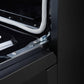 Forno FFSEL601130BLK Forno Paolo 30-Inch Freestanding Electric Range, Black, 4.38 Cu.Ft, True Convection Oven, Energy Efficient