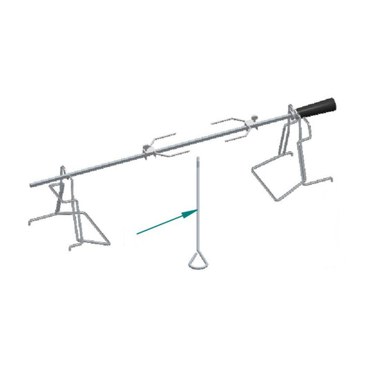 Ilve EA1935001000000 Ilve Parts Ea1935001000000 Spit Rod Resistance Extractor (A/065/10)