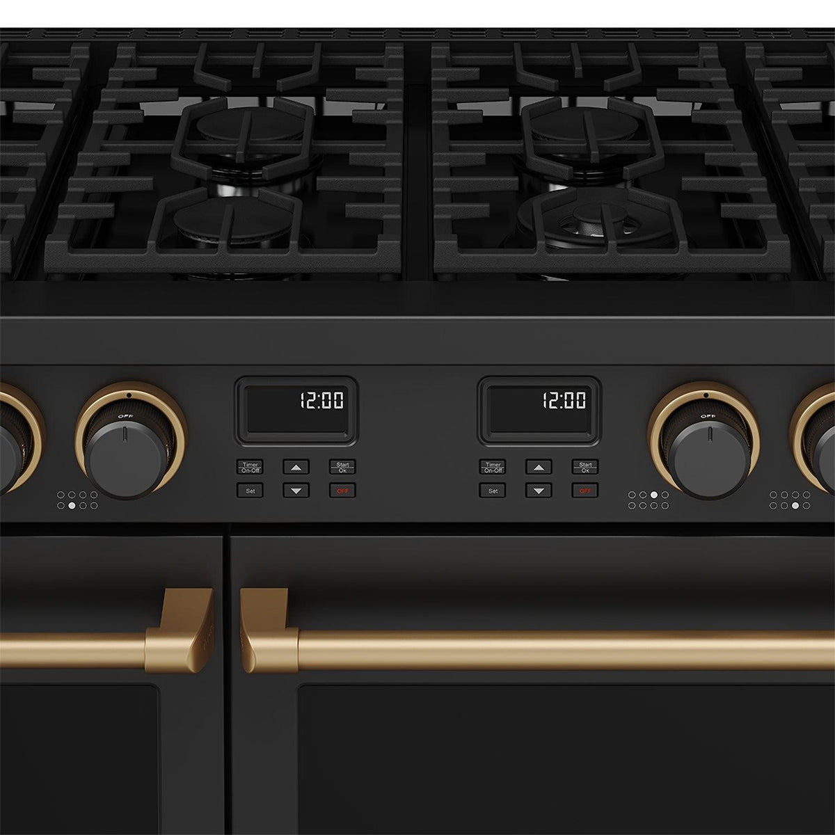 Thor Kitchen ARG48BBRZ 48 Inch Contemporary Professional Liquid Propane Range In Black/Bronze